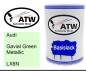 Preview: Audi, Gavial Green Metallic, LX6N: 500ml Lackdose, von ATW Autoteile West.